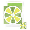 Lime Slice Invitation